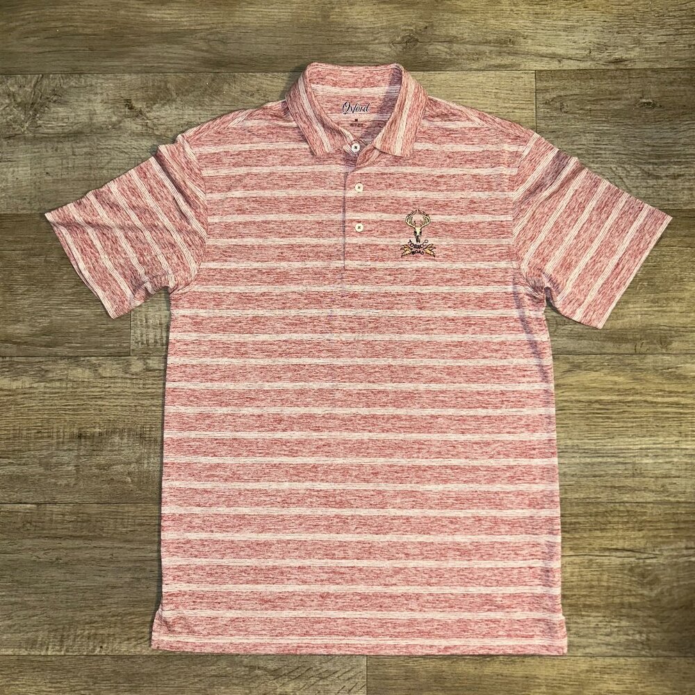 Tobacco Road Mens Golf Polo Shirt by Oxford Medium